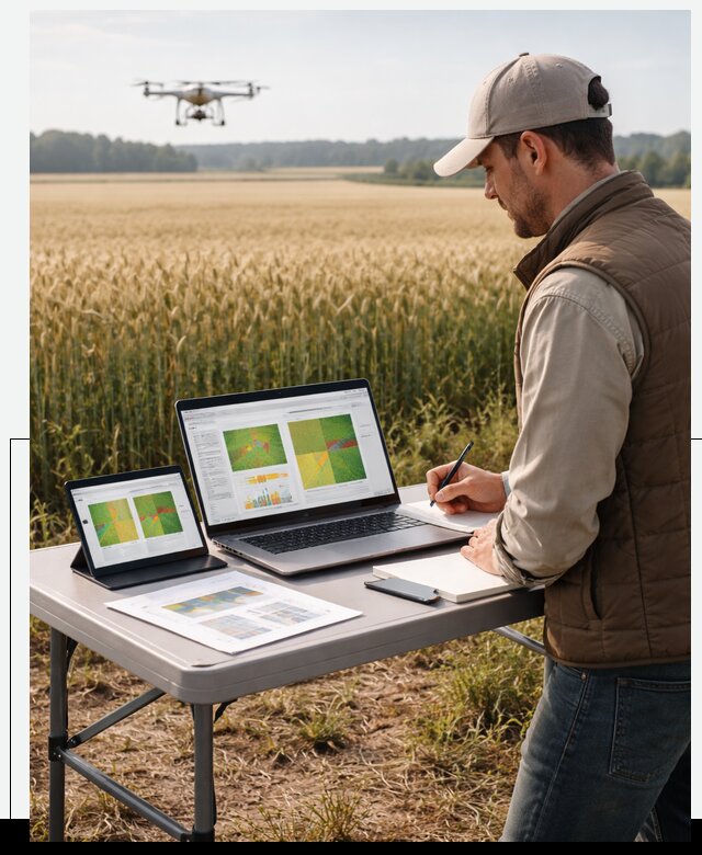 Система AI прогнозирования урожайности для точных агрономий в Кумертау
