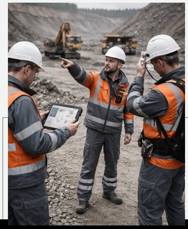 Система контроля персонала для горнодобывающей отрасли в Кумертау