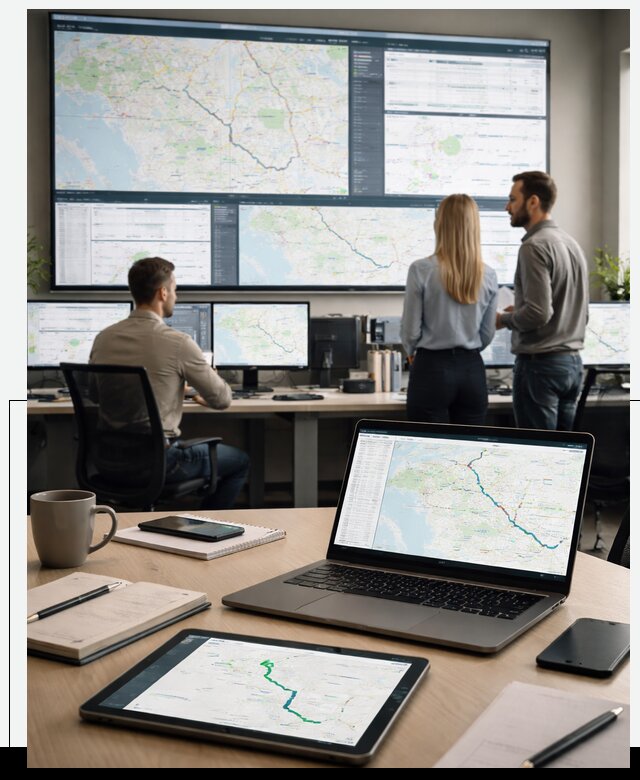 Трекинг грузов и Fleet Management, мониторинг автопарка в Кумертау